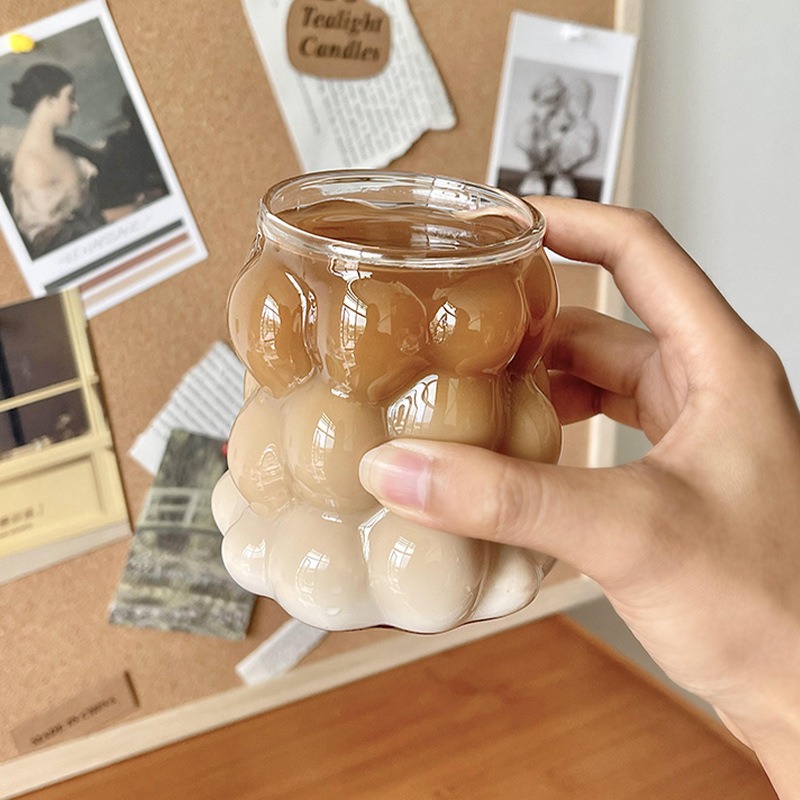 Transparent Grape Shaped Glassware Borosilicate Coffee Cup Juice Cup - 图片 2