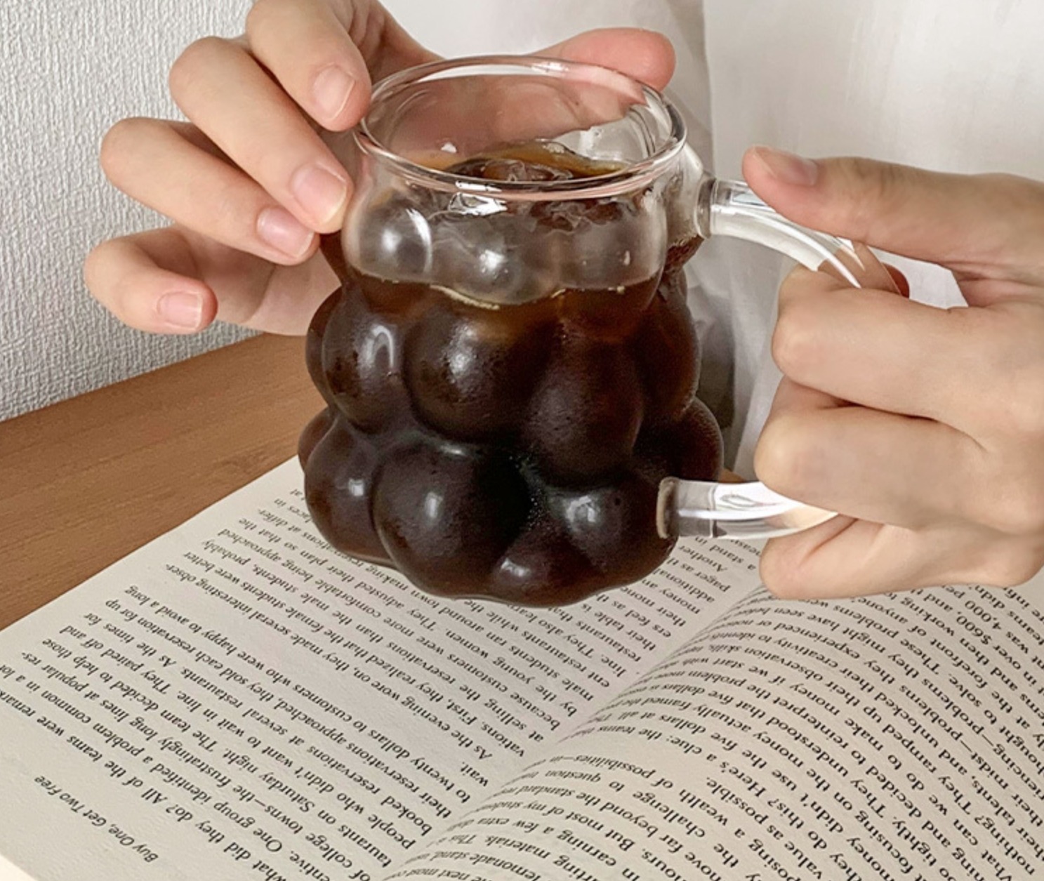 Transparent Grape Shaped Glassware Borosilicate Coffee Cup Juice Cup - 图片 3