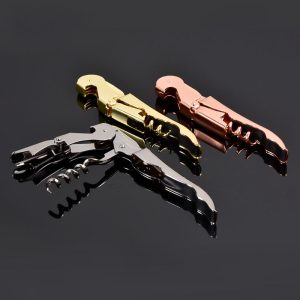 Stainless Steel Electroplating Wine Corkscrew Beer Bottle Opener