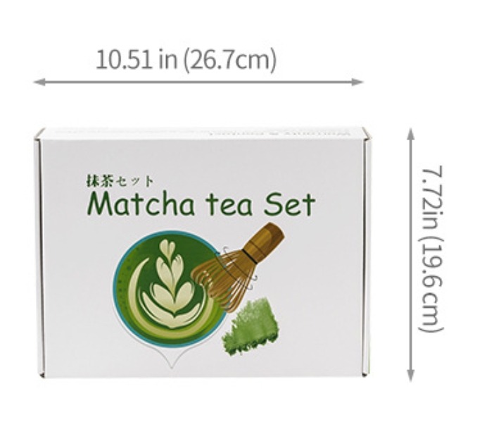 Ceramic with Spout Bowl Holder Whisk Matcha Tea 4cs Set - 图片 5