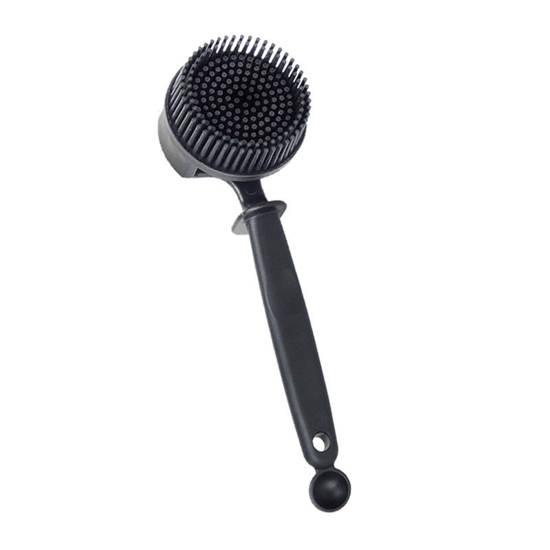 Silicon Espresso Coffee Machine Cleaning Brush Circular Head Coffee Brush 51 /58mm