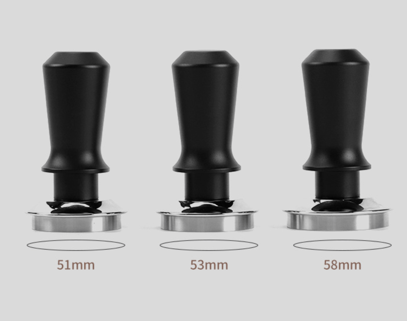Espresso Coffee Tamper with Double Springs 51 /53/58mm - 图片 6