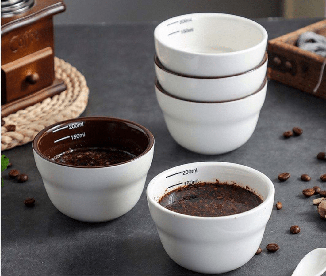 Coffee Cupping Bowl Coffee Cupping Cup Measuring Cup U / V /Q Shaped Taste Evaluation Evaluation Bowl - 图片 2