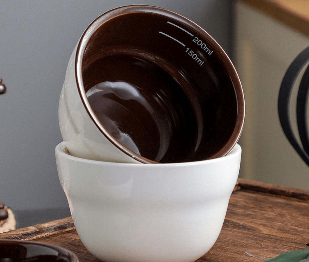 Coffee Cupping Bowl Coffee Cupping Cup Measuring Cup U / V /Q Shaped Taste Evaluation Evaluation Bowl - 图片 4
